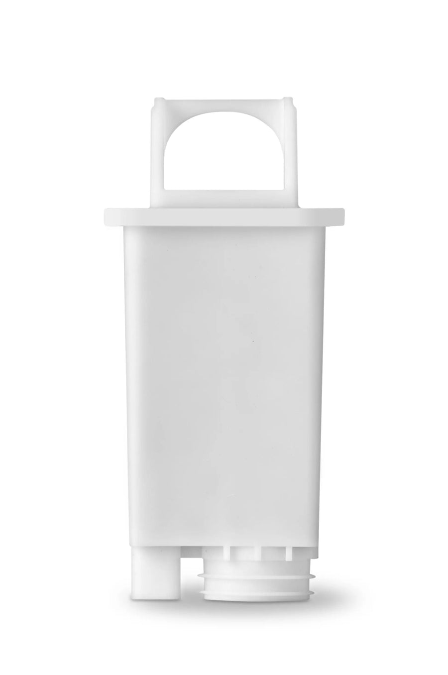 Filtre à eau blanc en plastique.