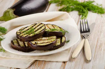 Aubergines-grillées-sauce-yaourt riviera&bar