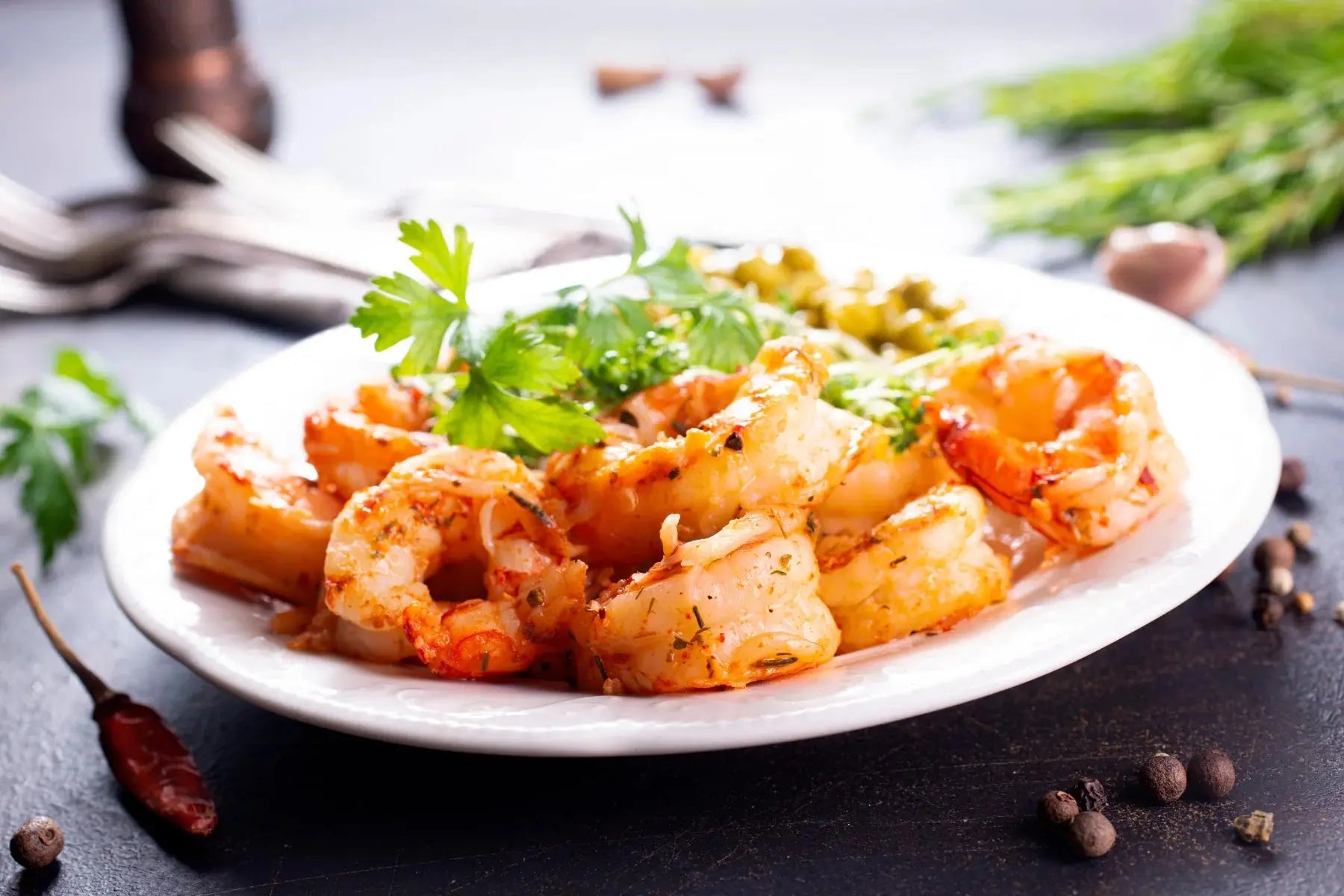 Crevettes-sautées riviera&bar