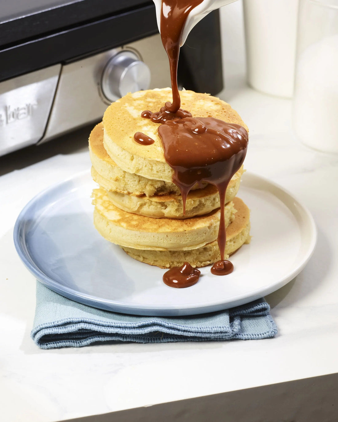 Crumpets sauce caramel beurre salé