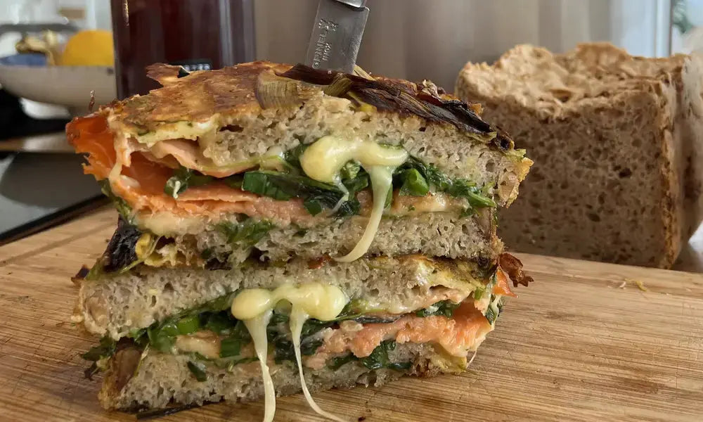 Egg-sandwich au pain de seigle