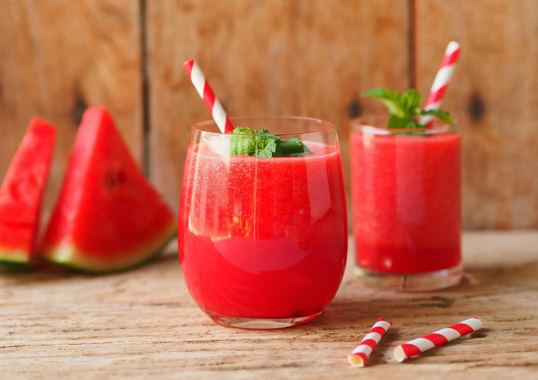 Jus d’été : pastèque et baies de goji