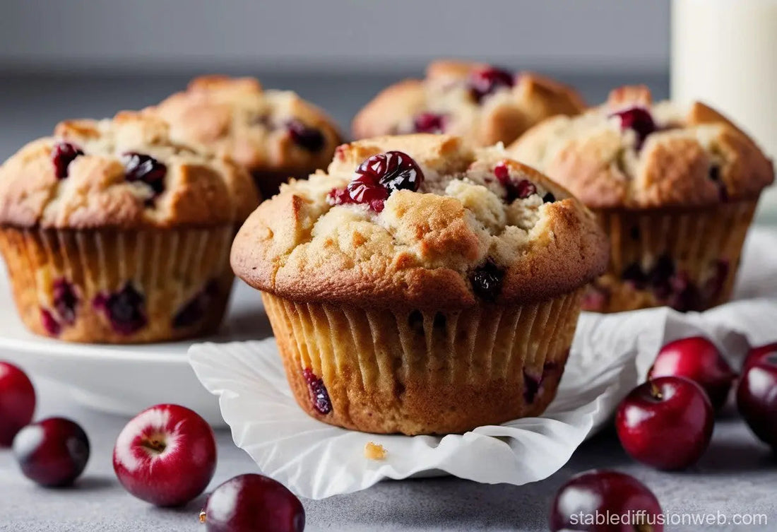 Muffins-pommes-et-airelles riviera&bar