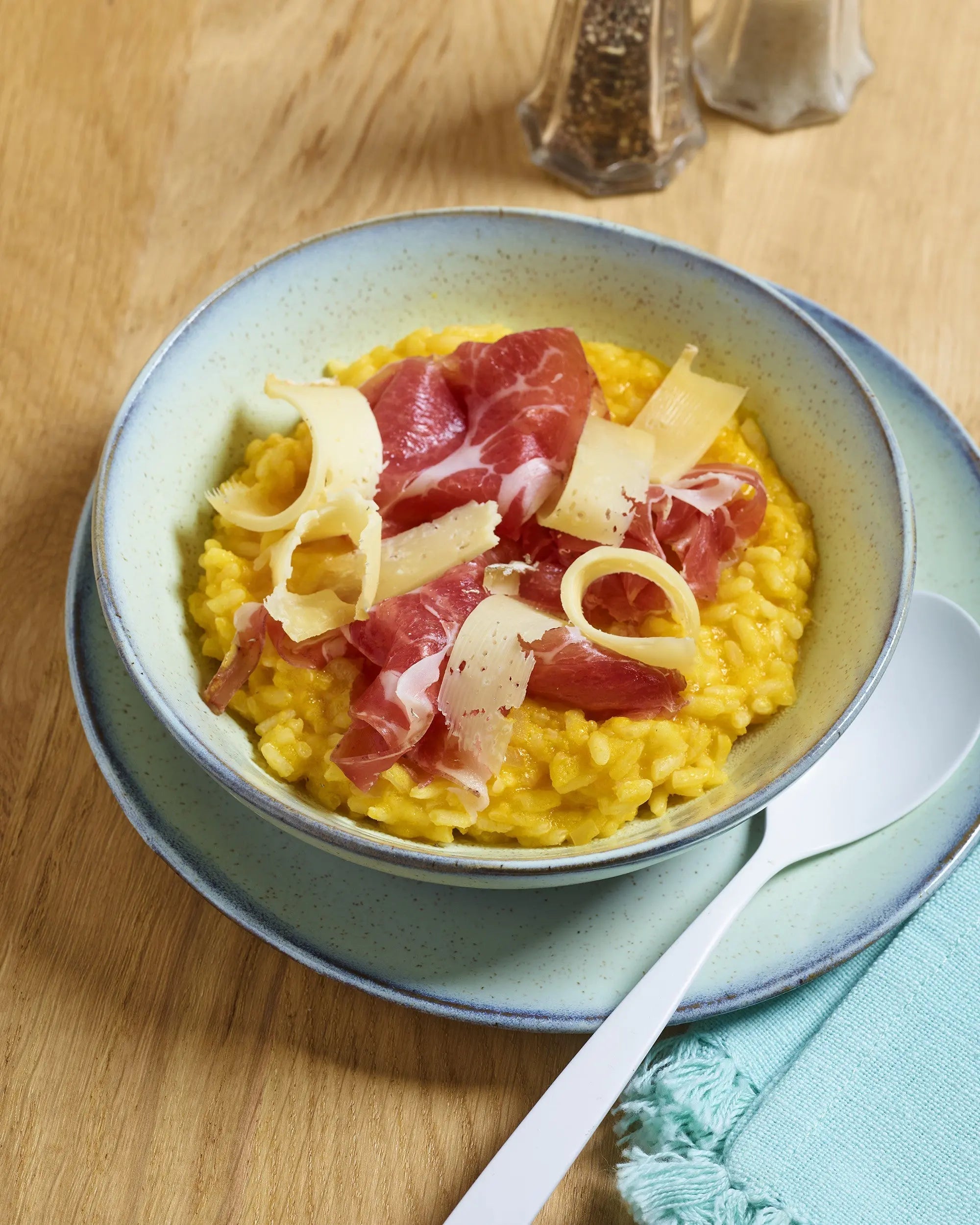 Risotto au jus de carotte