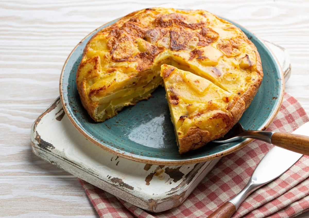 Tortilla de pommes de terre et chorizo