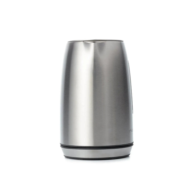 Bouilloire en acier inoxydable.

