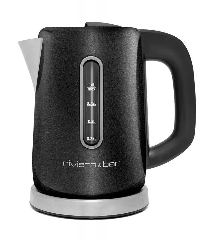 Bouilloire noire Riviera & Bar.
