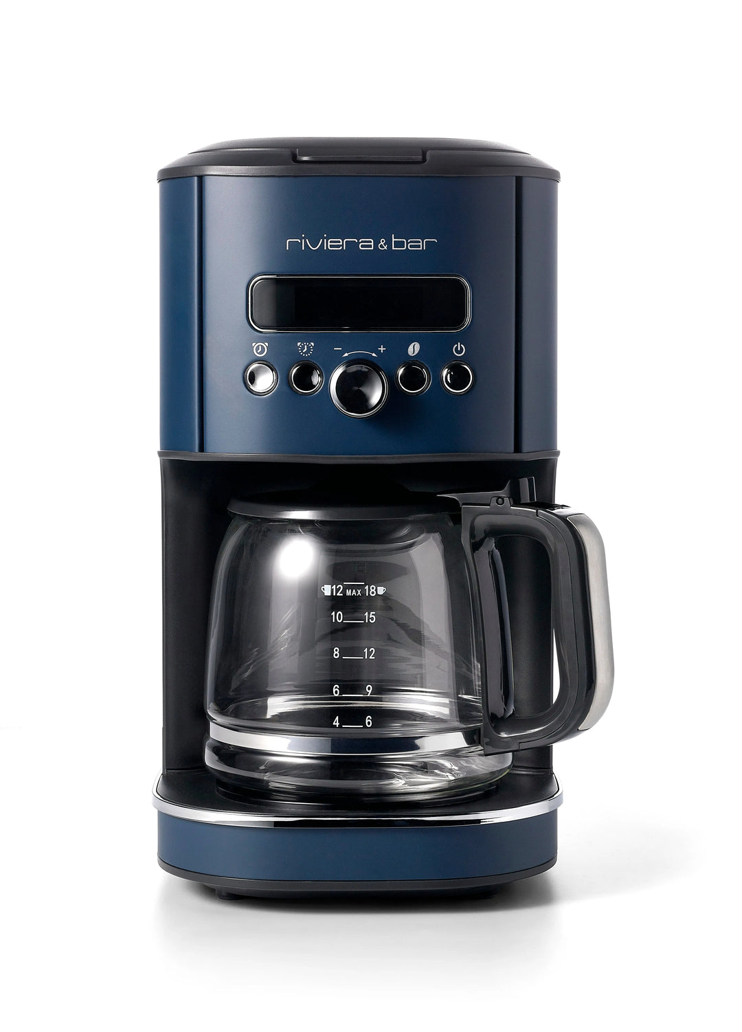 Cafetière filtre programmable - 1,8 L - Bleu  riviera&bar