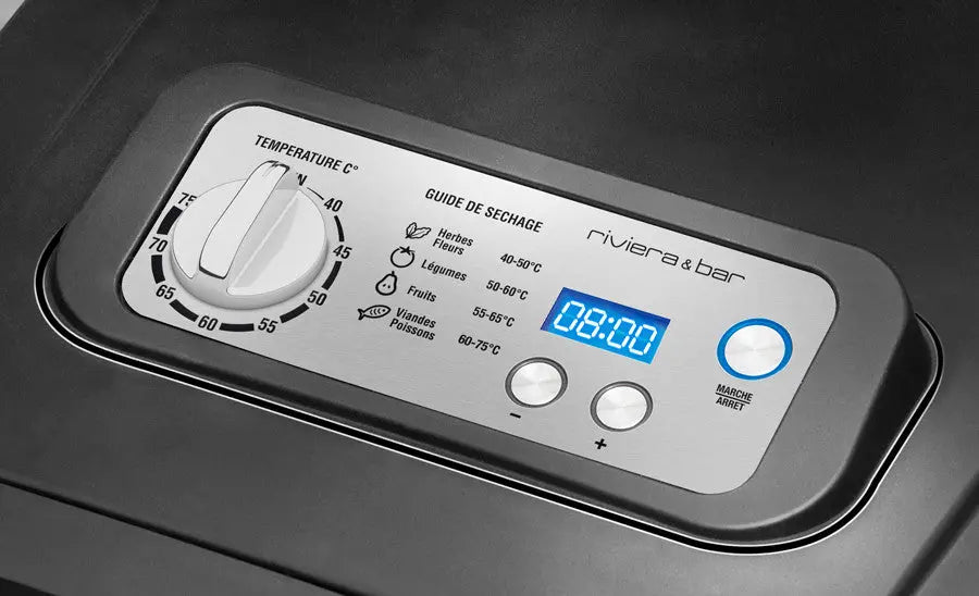 QDH510_Panneau de commandes avec minuterie jusqu'à 24 heures