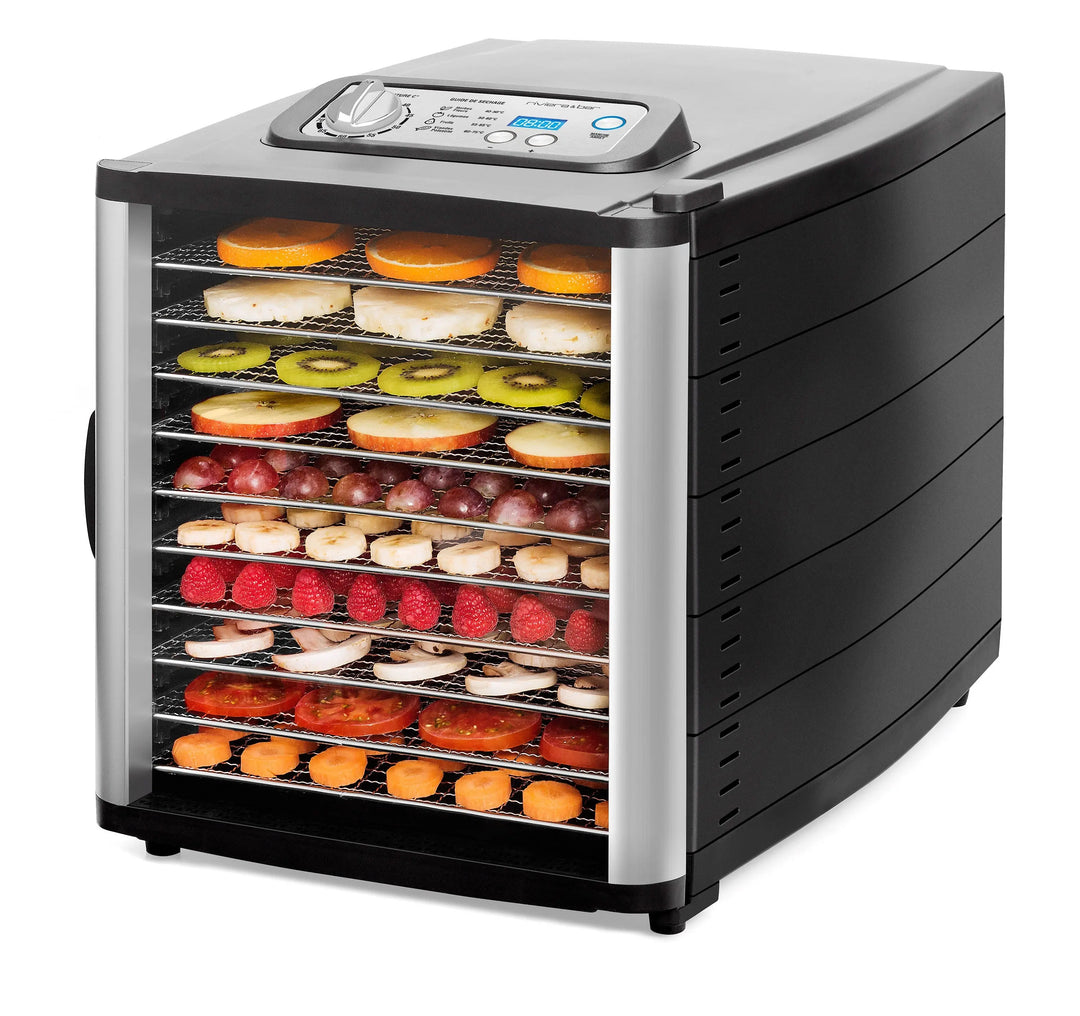 QDH710_Déshydrateur 10 plateaux inox avec minuterie