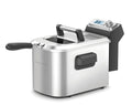 Friteuse en acier inoxydable.
