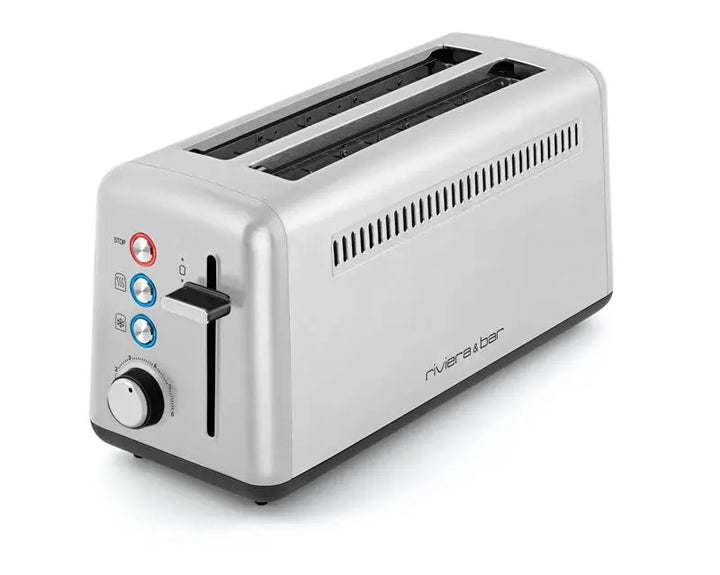 Grille-pain inox 2 fentes extralongues  riviera&bar