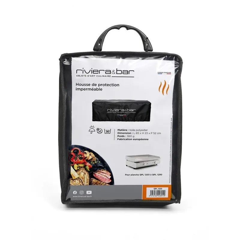 Housse de protection imperméable pour plancha Riviera & Bar.