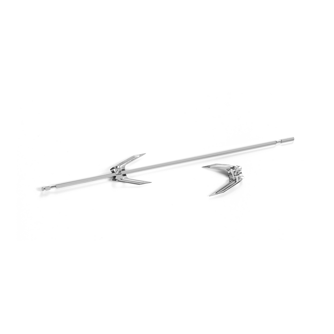Le riviera&bar Four posable à parois tempérées 46 L est présenté sur un fond blanc, son design épuré et moderne fait écho à la précision des appareils culinaires de pointe.